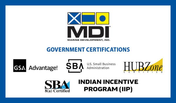 marine development government certifications 