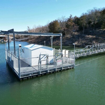 Municipal water pump station Marine DJI