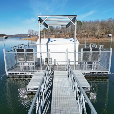 Municipal water pump station DJI